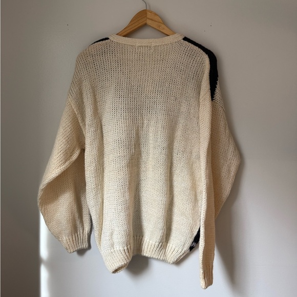 1980s A Little Extra Spice Rose V Neck Sweater - Picture 7 of 8